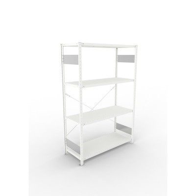 Fachbodenregal CLIP, Länge 1300 mm - Fachlast 230 kg