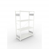 Fachbodenregal CLIP, Länge 1300 mm - Fachlast 230 kg