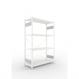 Fachbodenregal CLIP, Länge 1300 mm - Fachlast 230 kg