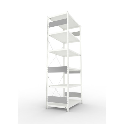 Fachbodenregal CLIP, Länge 1000 mm - Fachlast 230 kg