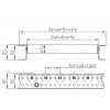Schwerlast-Rollenbahn - Gerade 1,5 m