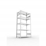 Fachbodenregal CLIP, Länge 1000 mm - Fachlast 230 kg