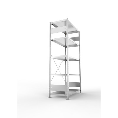 Fachbodenregal CLIP, Länge 1000 mm - Fachlast 230 kg