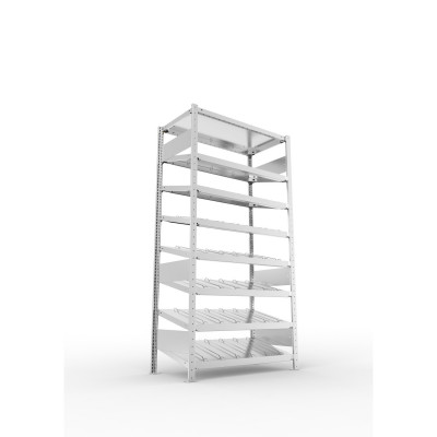 Schrägbodenregal  - 200 kg Fachlast