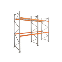 Palettenregal Manorga Anbauregal - 3 Lagerebenen - 9 Stellplätze - Längseinlagerung 2