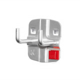 RasterPlan/ABAX Doppelter Werkzeughalter mit senkrechtem Hakenende