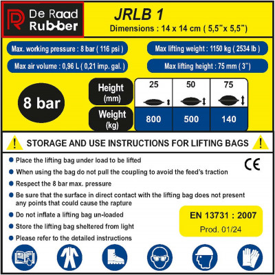 Hochdruck-Hebekissen