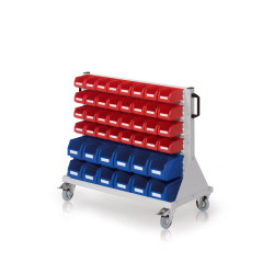 RasterMobil für Lagersichtkästen - einseitig