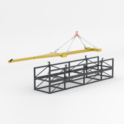 Langgutpalette für Hubzange LPH 2