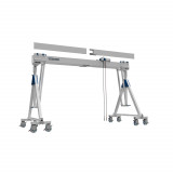 Alu-Portalkran, Doppelträger, fahrbar
