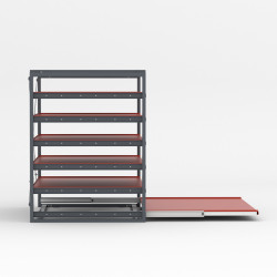 Teleskopschienenregal TSR 2