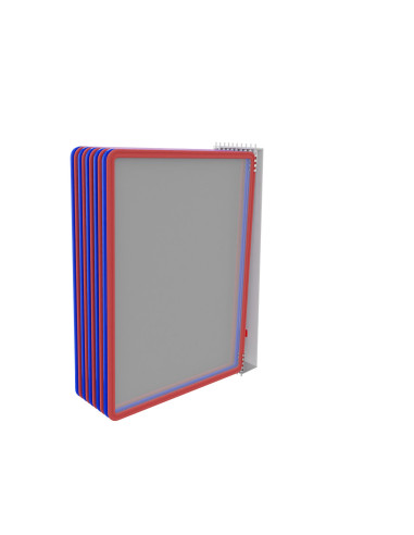 RasterPlan/ABAX Klarsicht-Hängetafel A4