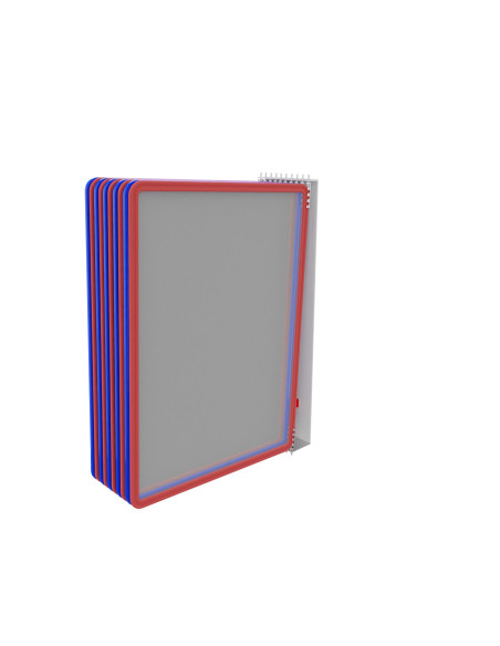 RasterPlan/ABAX Klarsicht-Hängetafel A4