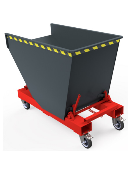 Selbstkipper leicht mit Radsatz BARTELS - Traglast 1.000 kg
