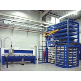 Schubfachregal für Bleche - Kompaktsystem