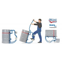 Fasskipper - für 200-ltr. Fässer Ausführung | Ohne Hebelstange und ohne Rollen zum leichten Verdrehen der Fässer 2
