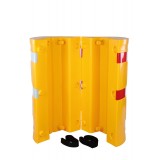 Säulenschutz aus Polyethylen