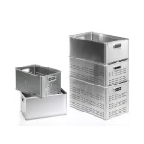 Alu- Stapelkorb