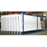 Vertikales Tafelregal ausziehbar