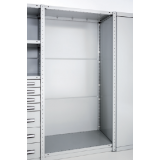 Vollblech-Rückwand für Stecksystem CLIP