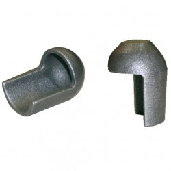 Kugelschalentopf anschweißbar für Rollplatte