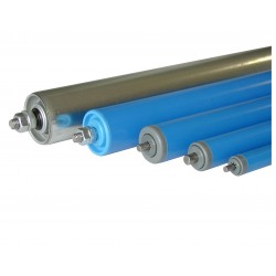 Stahl-Tragrollen mit Federachse