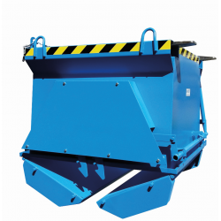 Bodenklappenbehälter für Stapler oder Kranbetrieb