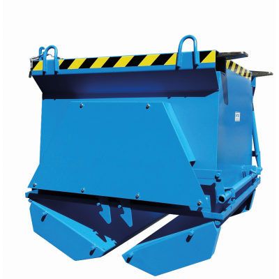 Bodenklappenbehälter für Stapler oder Kranbetrieb