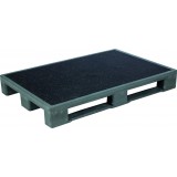 Schwerlast-Kunststoffpalette mit Anti-Rutsch-Beschichtung