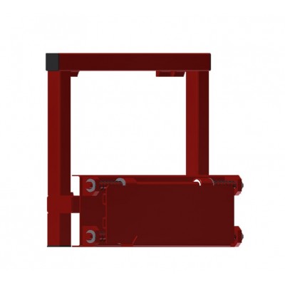 Adapter - Staplerschild für Wabenregal ausziehbar