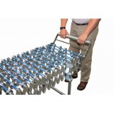 Endanschlag für Rollenbahnen und Röllchenbahnen