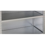 Gelochte Rückwand für Stahlblechregal