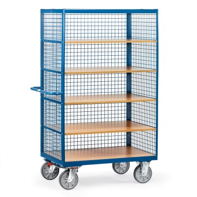 Kastenwagen - 750 kg Traglast Ausführung | Drahtgitterausführung ohne Tür