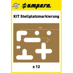 Schablonen Kit Stellplatzmarkierung