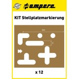 Schablonen Kit Stellplatzmarkierung