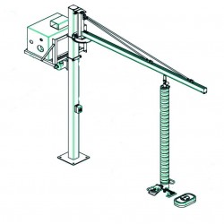 Säulenschwenkkran - für Vakuumheber 2