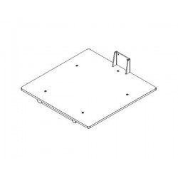 Plattform PEHD - 495 x 495 mm -  für Inox 90 und Impox 70