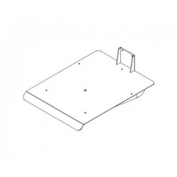 Plattform Edelstahl - 500 x 500 mm