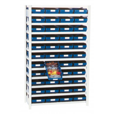 Komplett-Regal mit Lagerkästen