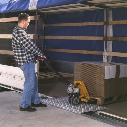 Ladebrücke aus Aluminium