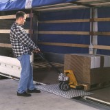 Ladebrücke aus Aluminium