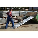 Verladeschiene ohne Rand