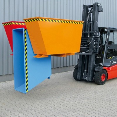 Kippbehälter Sortiersystem