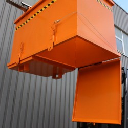 Klappbodenbehälter mit Fraktionen 2