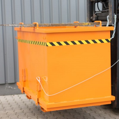 Klappbodenbehälter mit Fraktionen