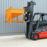 Silobehälter mit Auslaufschieber