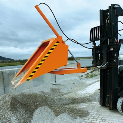Ladeschaufel mit hydraulischer Kippvorrichtung