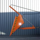 Ladeschaufel mit hydraulischer Kippvorrichtung