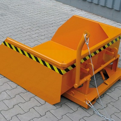 Ladeschaufel mit Staplergabel-Durchschub