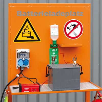 Batterie-Ladeplatz